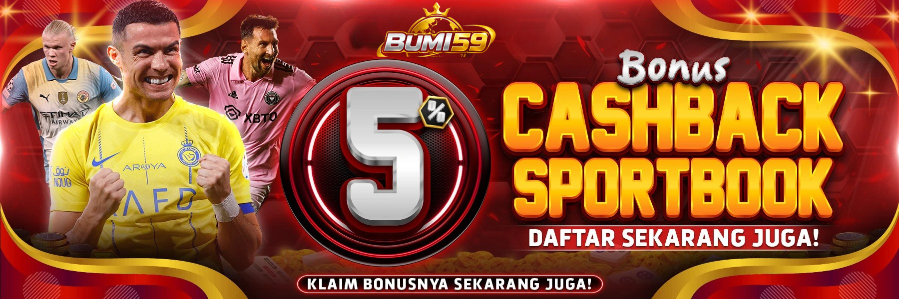 CASHBACK SPORT 5%
