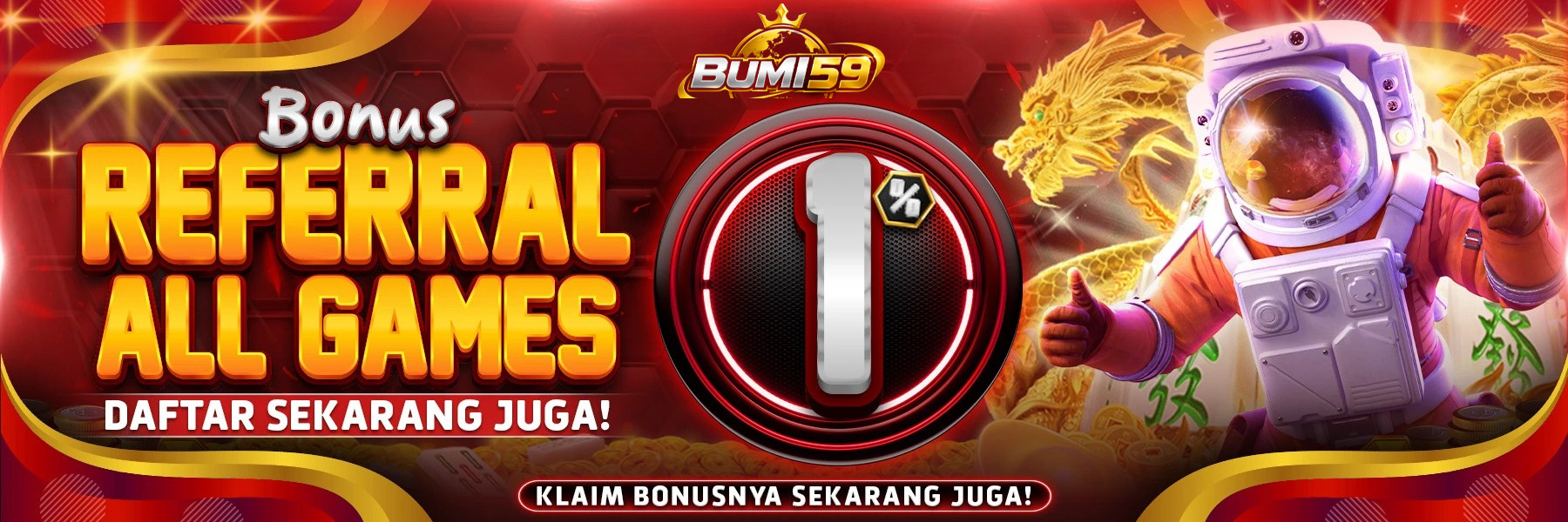 BONUS REFFERAL ALL GAMES