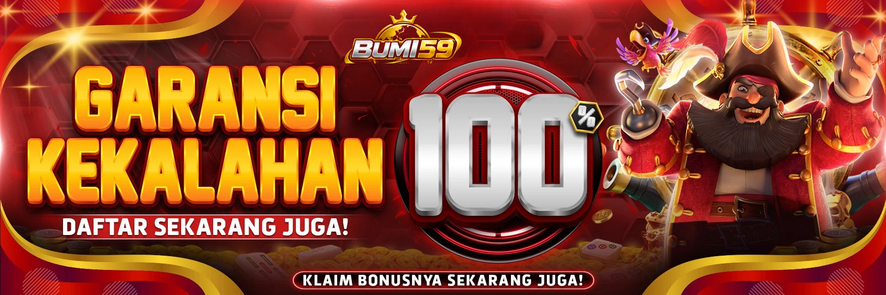 GARANSI KEKALAHAN 100%